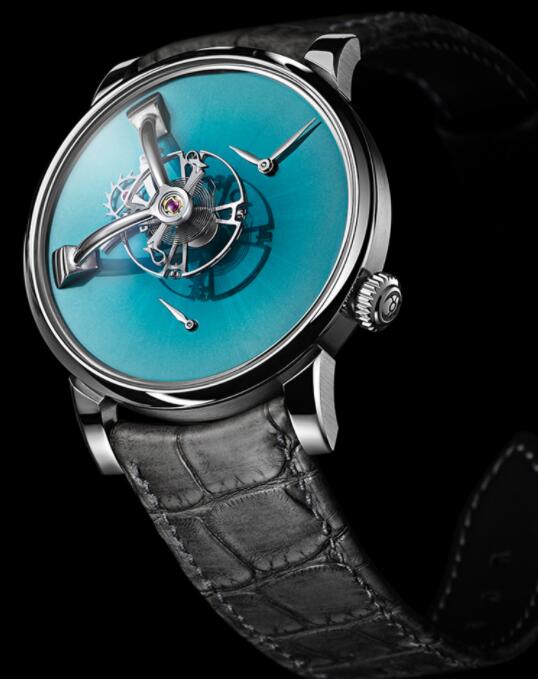 MB&F LM101 MB&F X H. MOSER AQUA BLUE 51.SL.MS Replica Watch